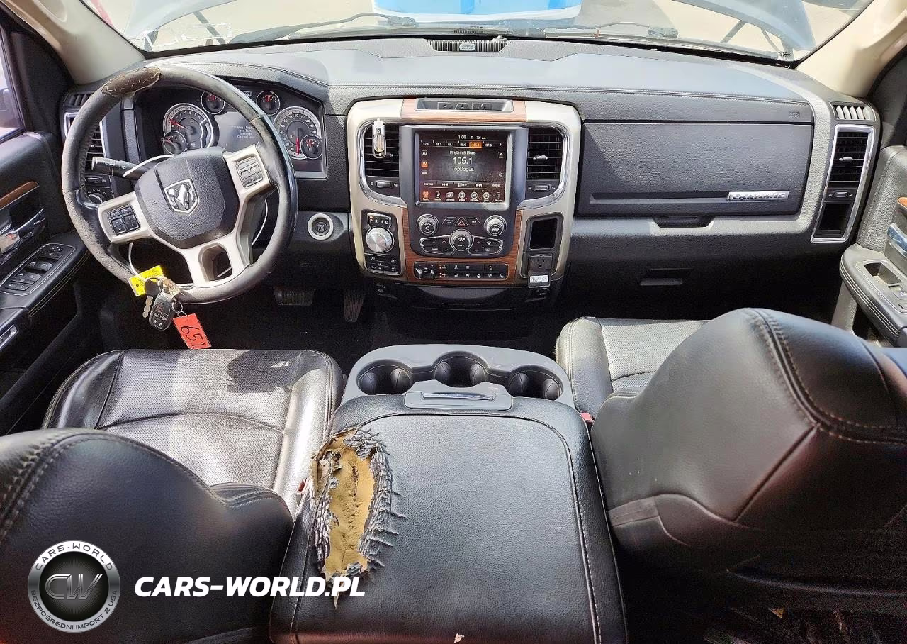 2013 Ram 1500 Laramie VIN:1C6RR7JT3DS627744 - 8