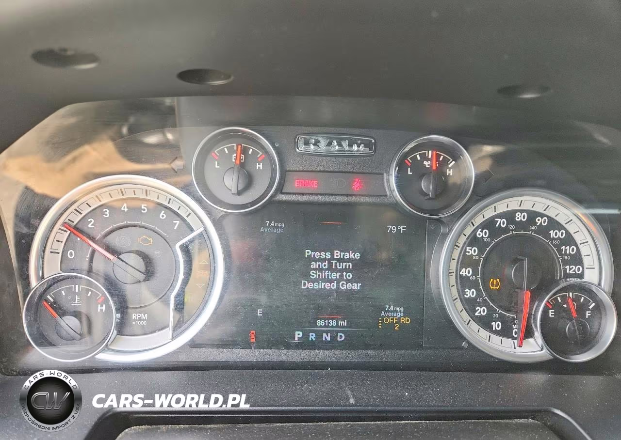 2013 Ram 1500 Laramie VIN:1C6RR7JT3DS627744 - 9