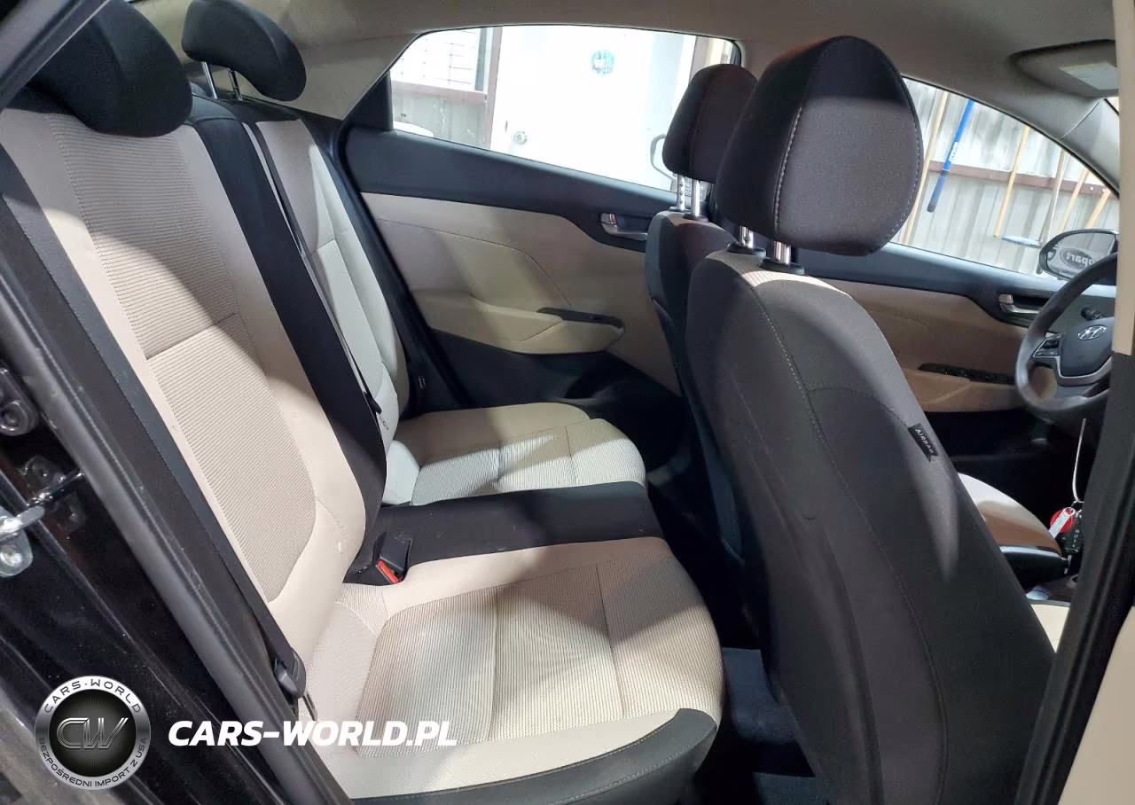 2022 Hyundai Accent Se VIN:3KPC24A67NE157816 - 10