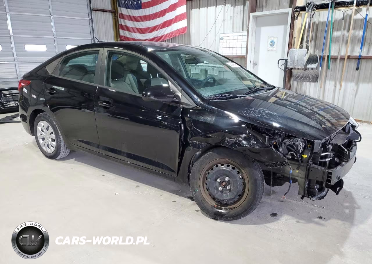 2022 Hyundai Accent Se VIN:3KPC24A67NE157816 - 4