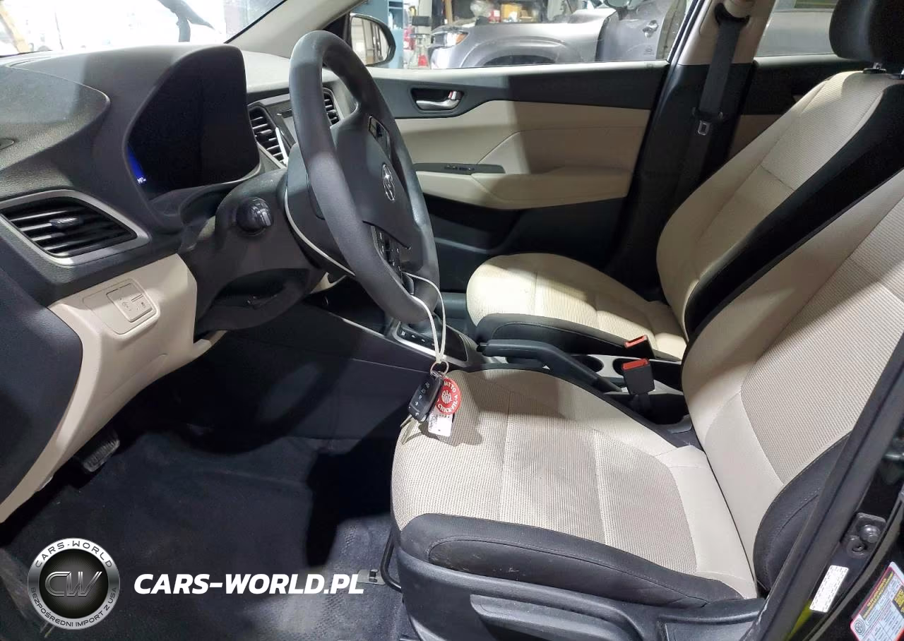 2022 Hyundai Accent Se VIN:3KPC24A67NE157816 - 7