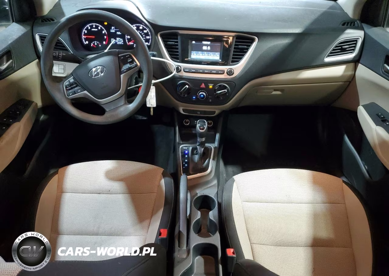 2022 Hyundai Accent Se VIN:3KPC24A67NE157816 - 8