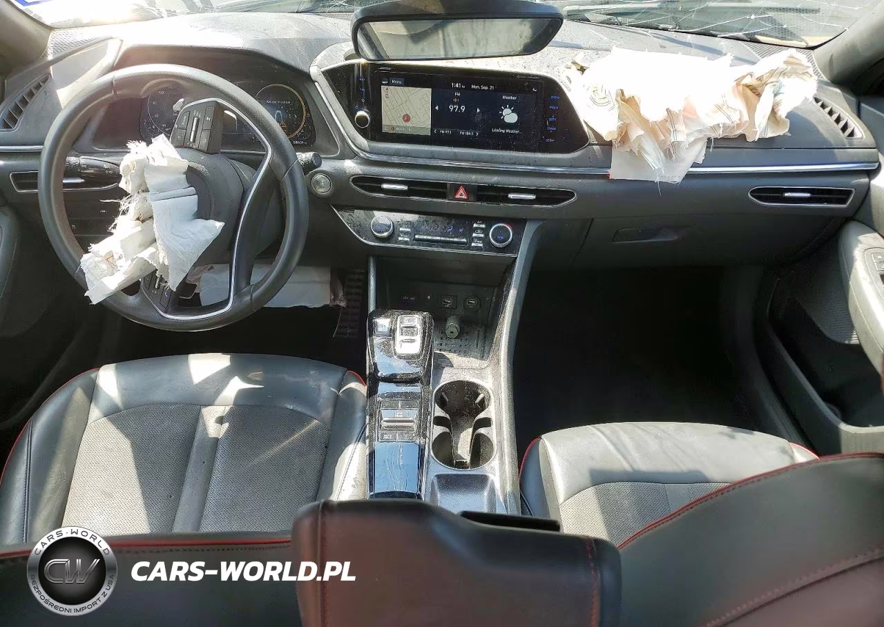 2021 Hyundai Sonata Sel Plus VIN:5NPEJ4J2XMH132878 - 8