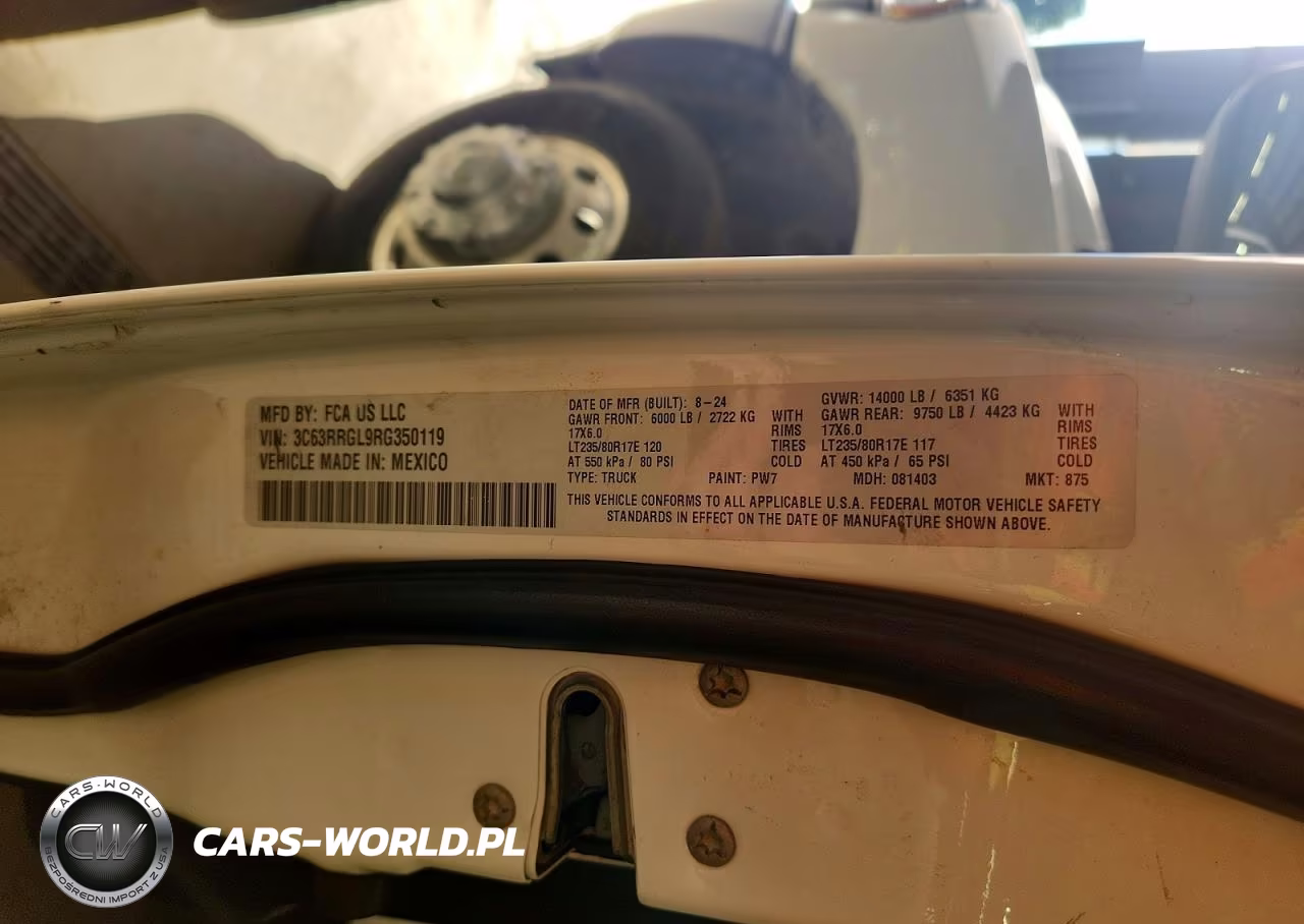 2024 Ram 3500 Tradesman VIN:3C63RRGL9RG350119 - 13