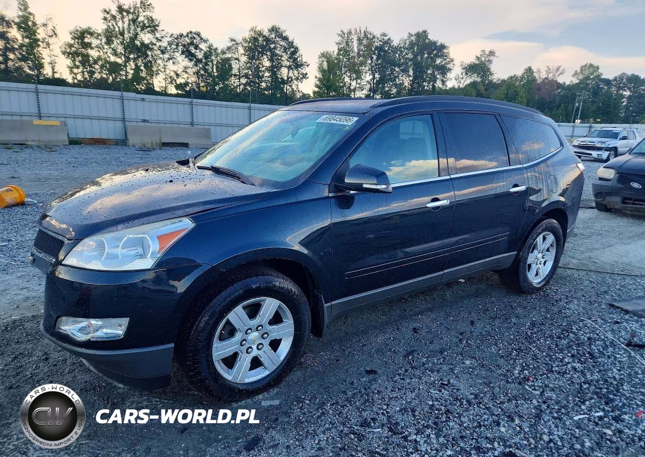 2012 Chevrolet Traverse Lt VIN:1GNKVGED6CJ100382 - 1