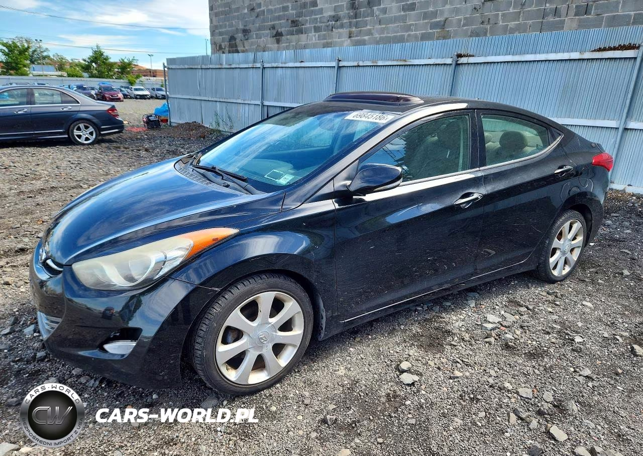 2013 Hyundai Elantra Limited VIN:5NPDH4AE7DH207523 - 1