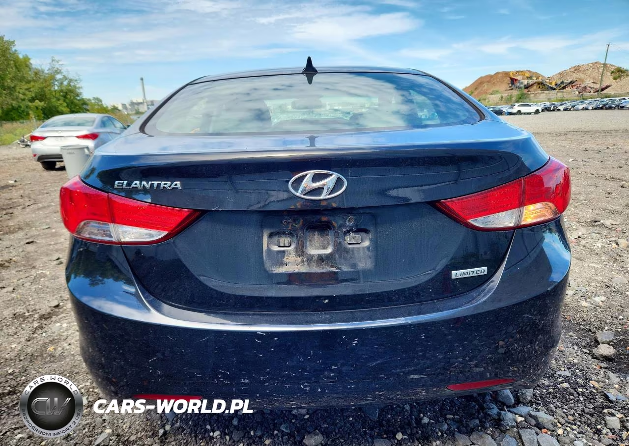 2013 Hyundai Elantra Limited VIN:5NPDH4AE7DH207523 - 6