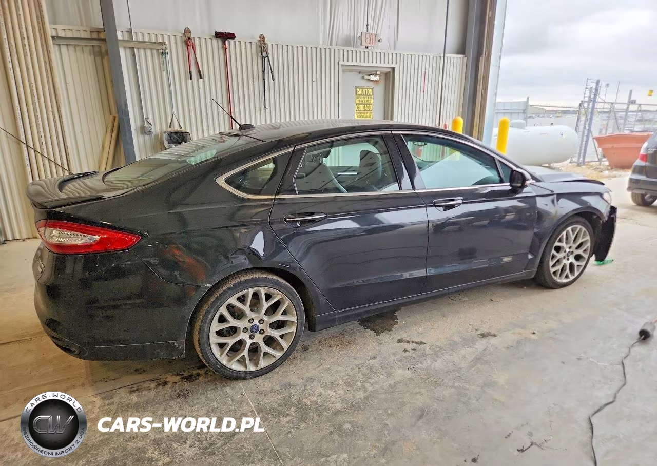 2014 Ford Fusion Titanium VIN:3FA6P0K96ER336430 - 3