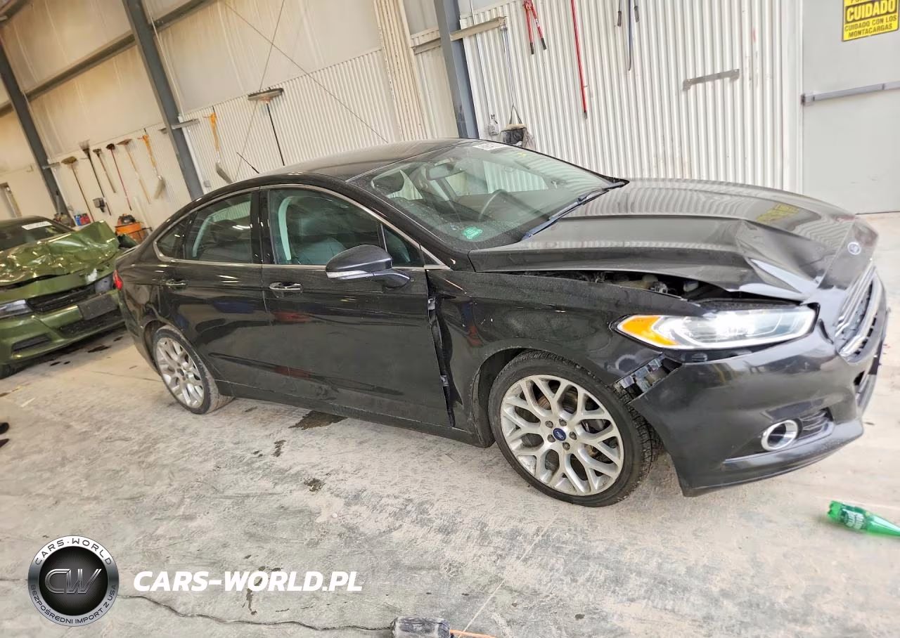 2014 Ford Fusion Titanium VIN:3FA6P0K96ER336430 - 4