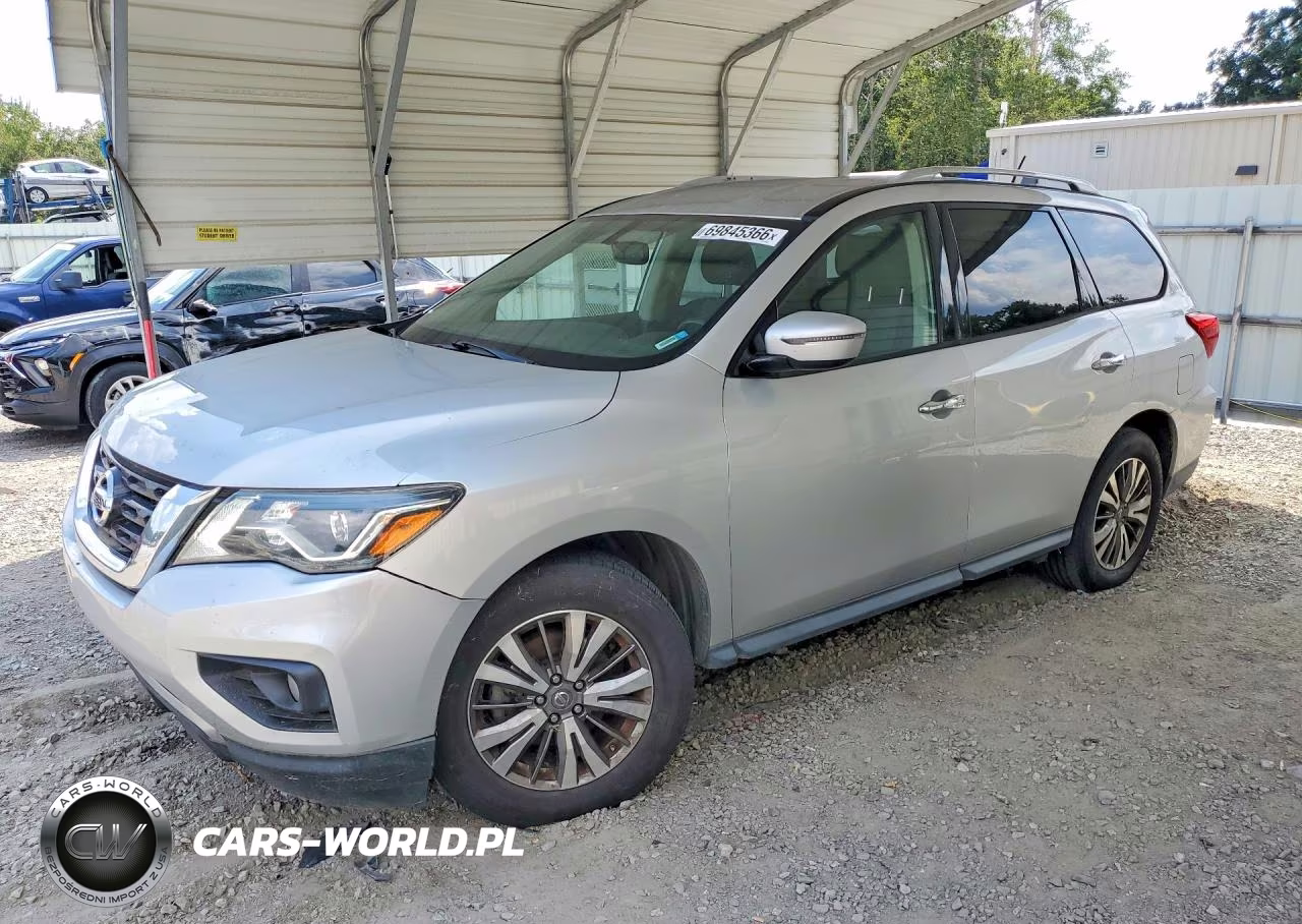 2018 Nissan Pathfinder Sv VIN:5N1DR2MN9JC639868 - 1