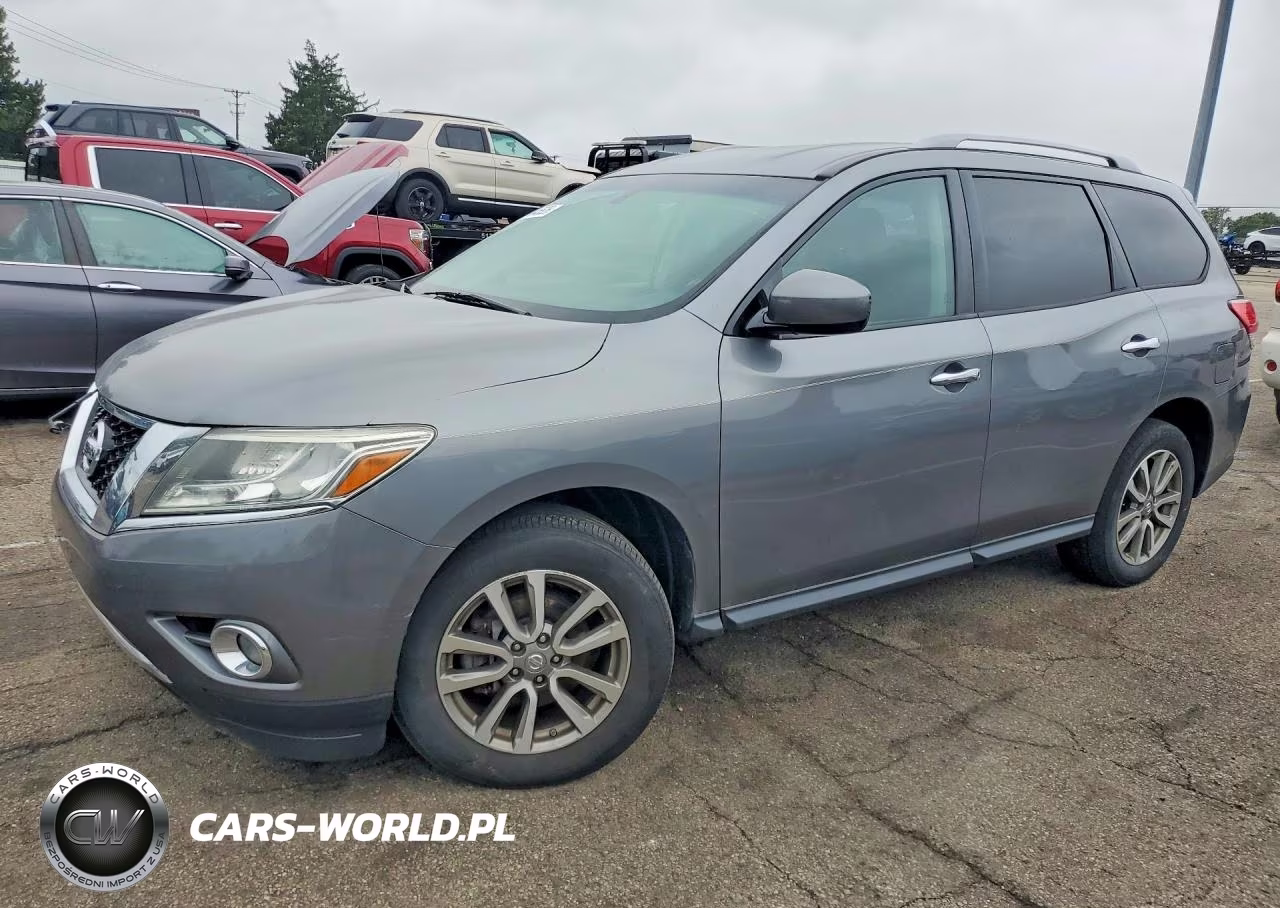 2015 Nissan Pathfinder Sv VIN:5N1AR2MMXFC653702 - 1