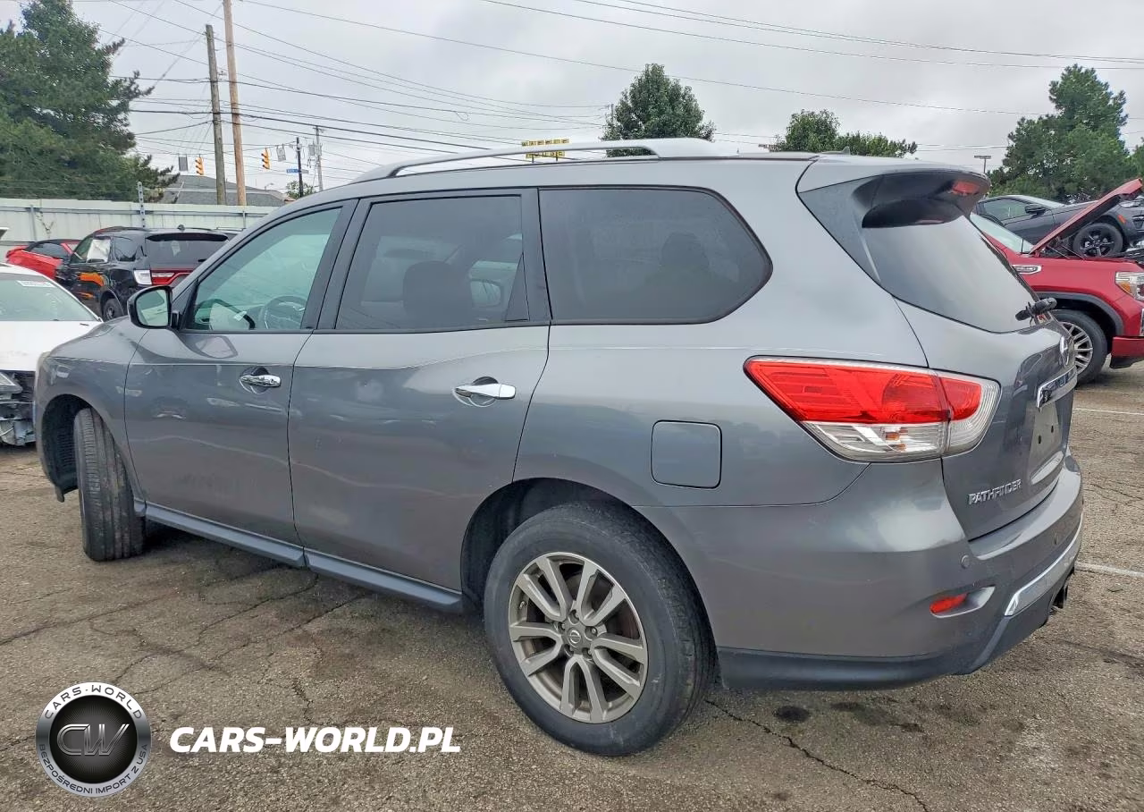2015 Nissan Pathfinder Sv VIN:5N1AR2MMXFC653702 - 2