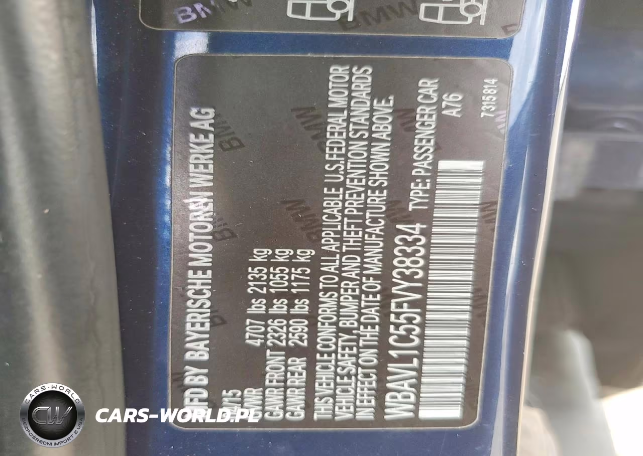 2015 BMW X1 xDrive28I VIN:WBAVL1C55FVY38334 - 12