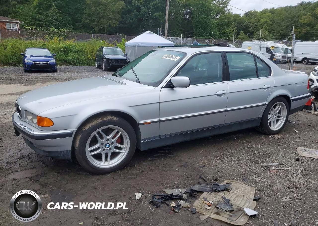 2000 BMW 740 I Automatic VIN:WBAGG8341YDN78858 - 1