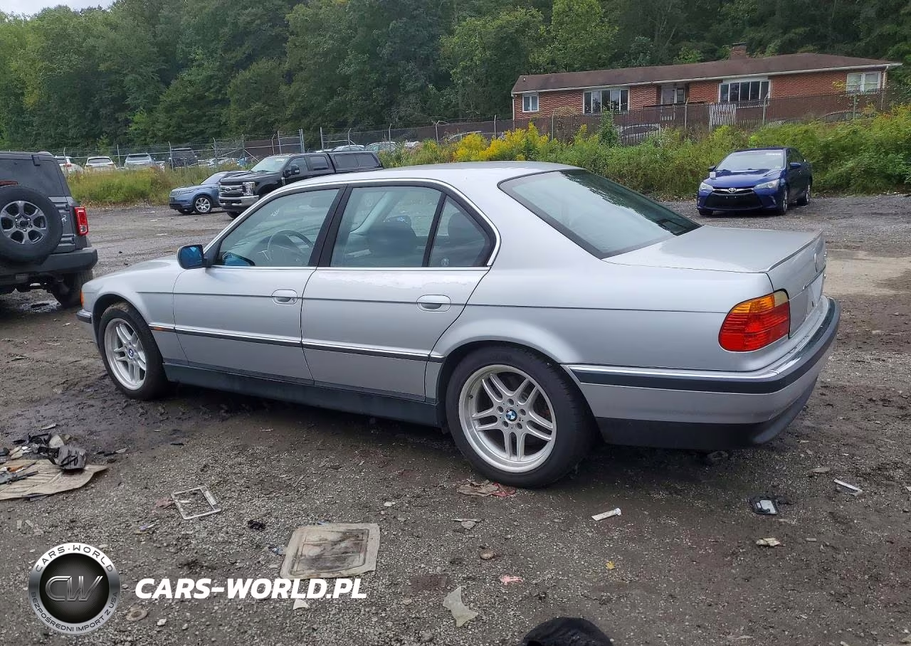 2000 BMW 740 I Automatic VIN:WBAGG8341YDN78858 - 2