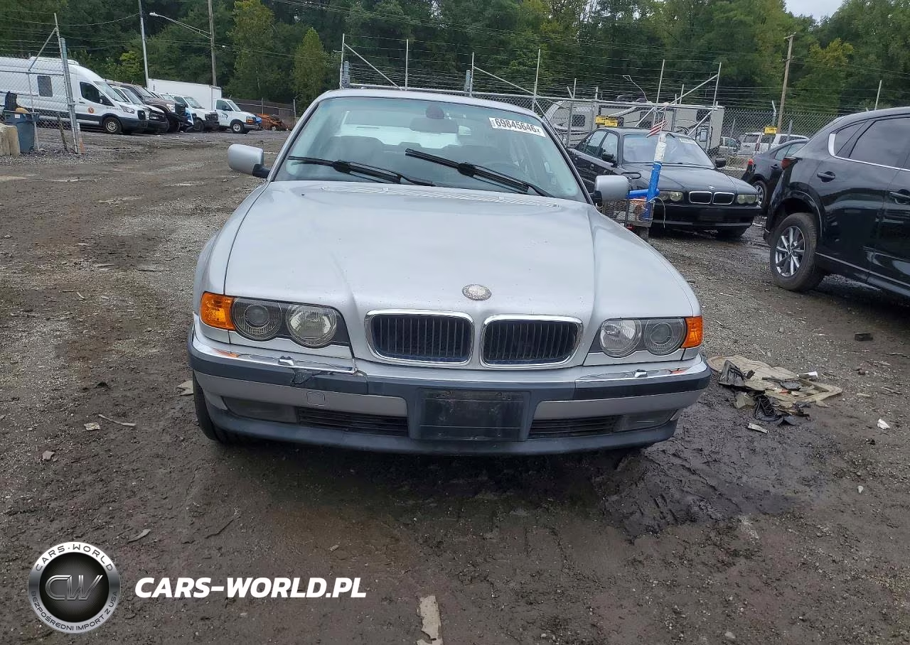 2000 BMW 740 I Automatic VIN:WBAGG8341YDN78858 - 5