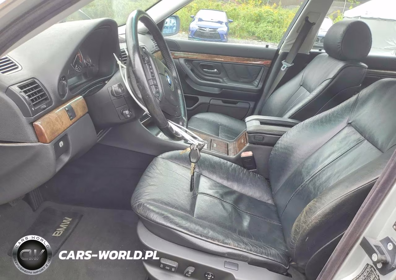 2000 BMW 740 I Automatic VIN:WBAGG8341YDN78858 - 7