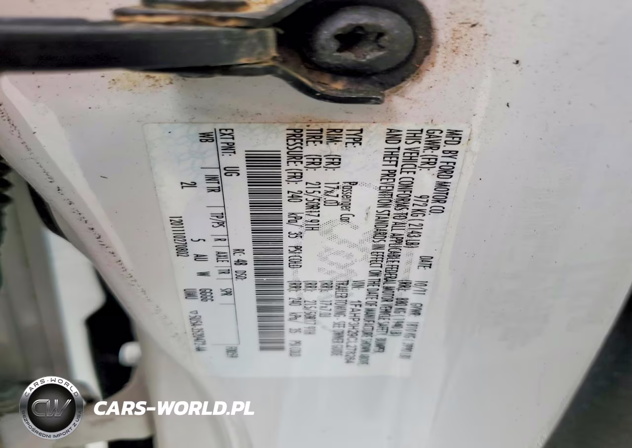 2012 Ford Focus Sel VIN:1FAHP3H29CL278264 - 12