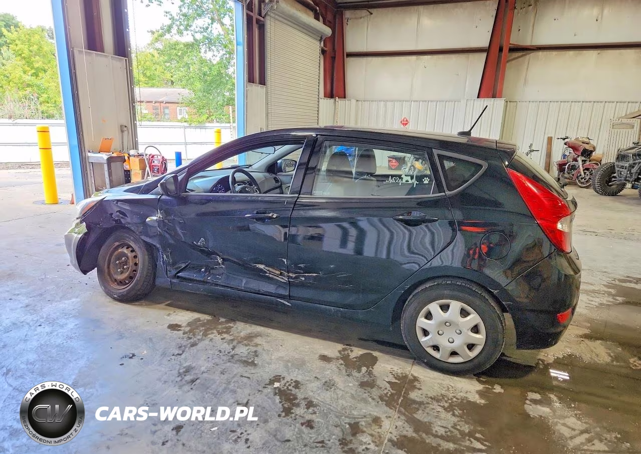 2012 Hyundai Accent Gs VIN:KMHCT5AE9CU015598 - 2
