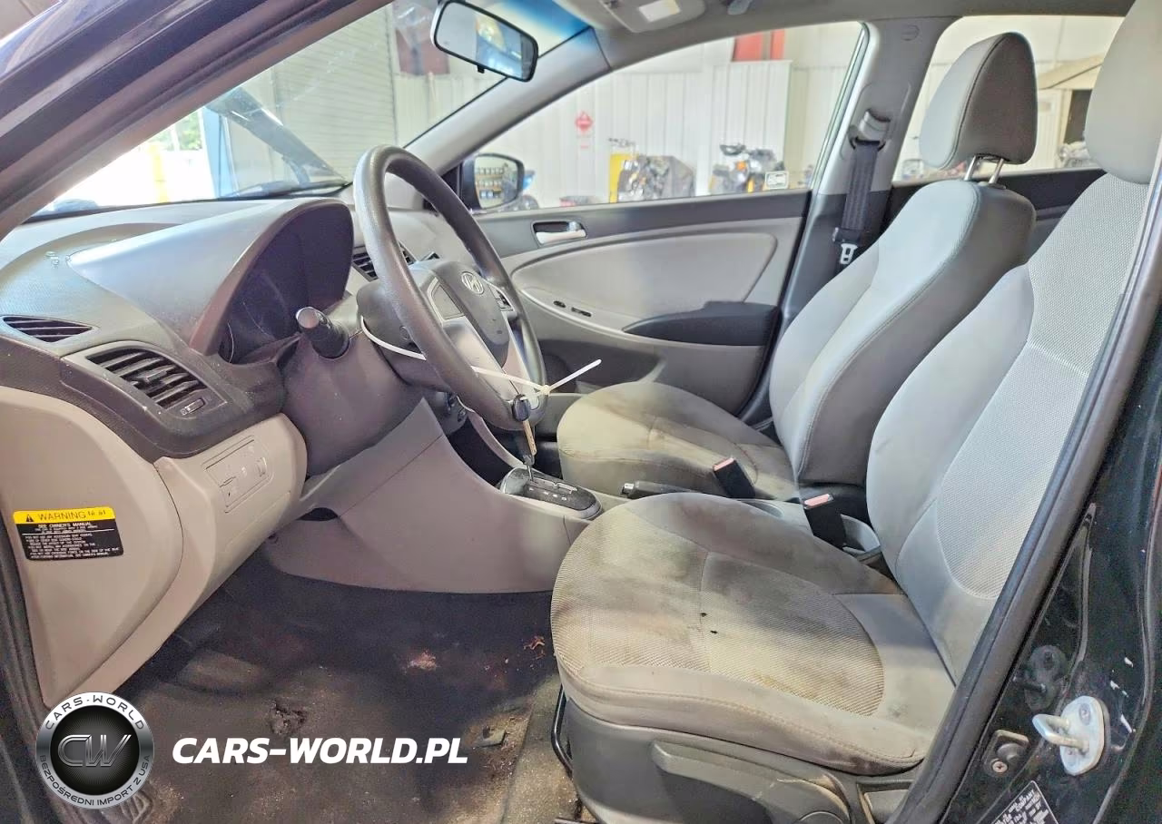 2012 Hyundai Accent Gs VIN:KMHCT5AE9CU015598 - 7