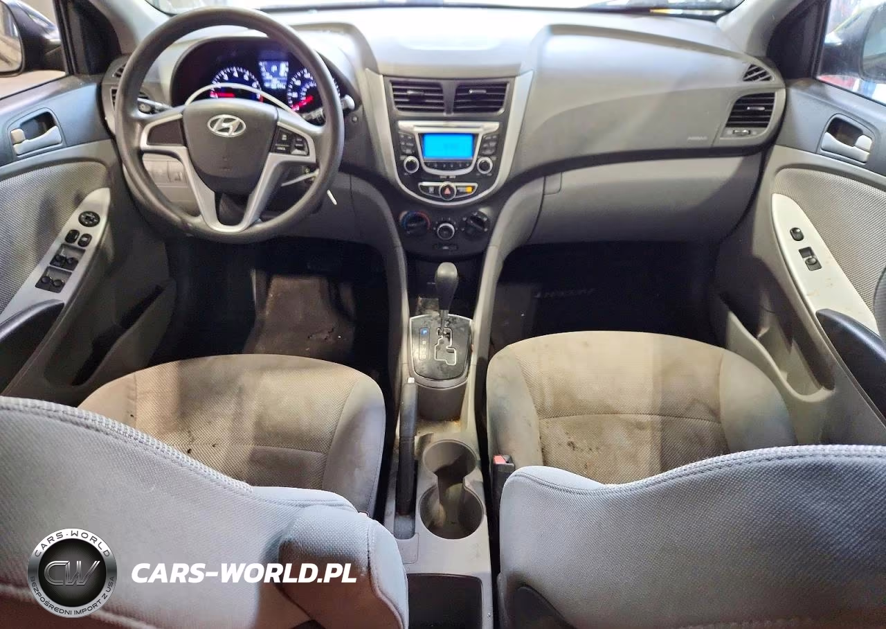 2012 Hyundai Accent Gs VIN:KMHCT5AE9CU015598 - 8