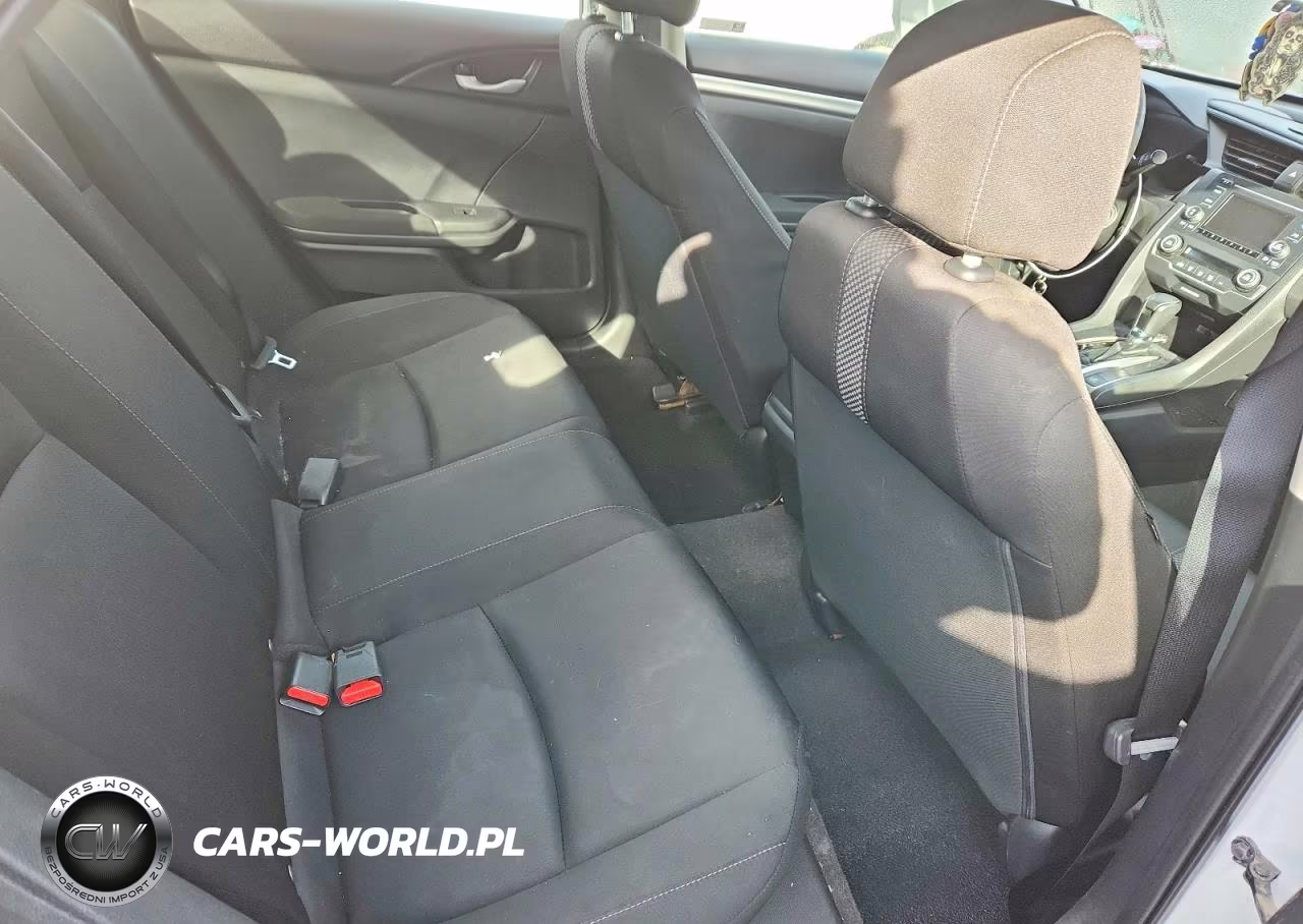 2020 Honda Civic Lx VIN:2HGFC2F65LH524299 - 10
