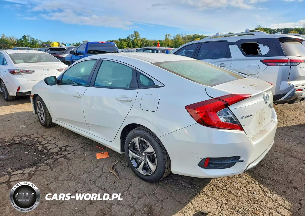 2020 Honda Civic Lx VIN:2HGFC2F65LH524299 - 2