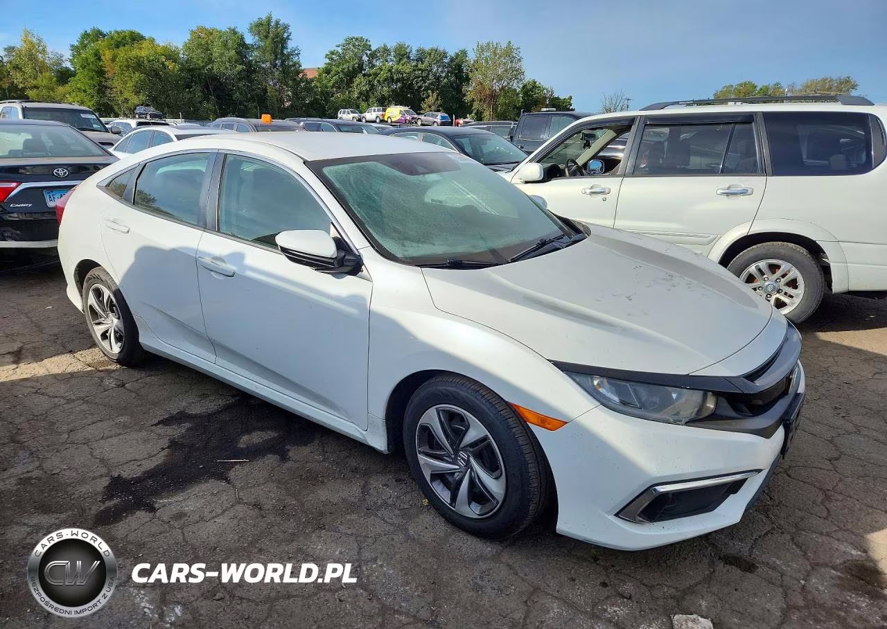 2020 Honda Civic Lx VIN:2HGFC2F65LH524299 - 4