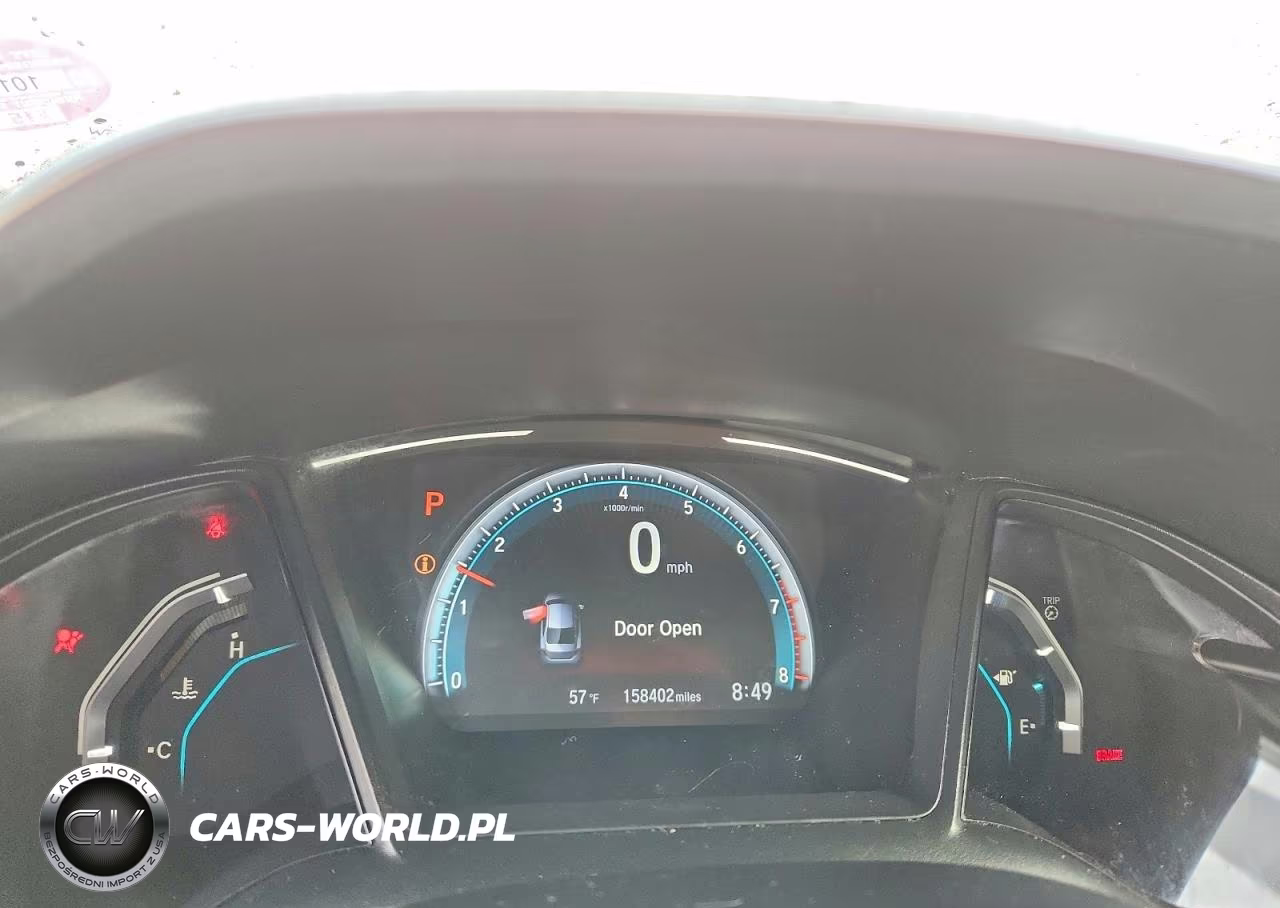 2020 Honda Civic Lx VIN:2HGFC2F65LH524299 - 9