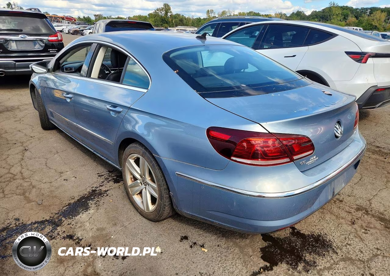 2013 Volkswagen Cc Sport VIN:WVWAN7AN5DE508210 - 2