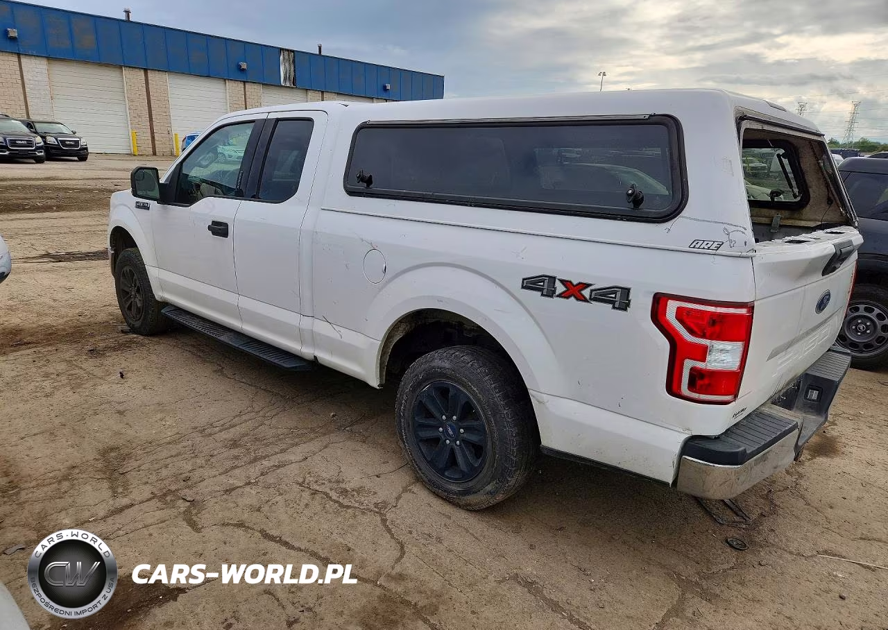 2018 Ford F150 Super Cab VIN:1FTFX1E51JFB29783 - 2