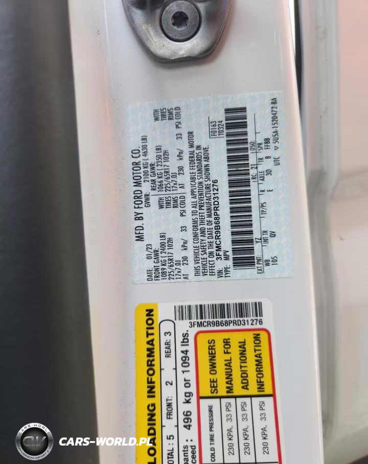 2023 Ford Bronco Sport Big Bend VIN:3FMCR9B68PRD31276 - 14