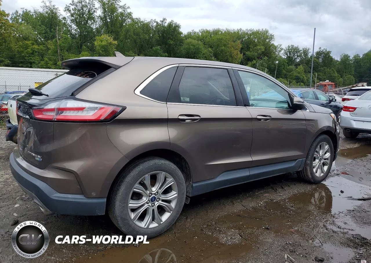 2019 Ford Edge Titanium VIN:2FMPK4K97KBB35839 - 3