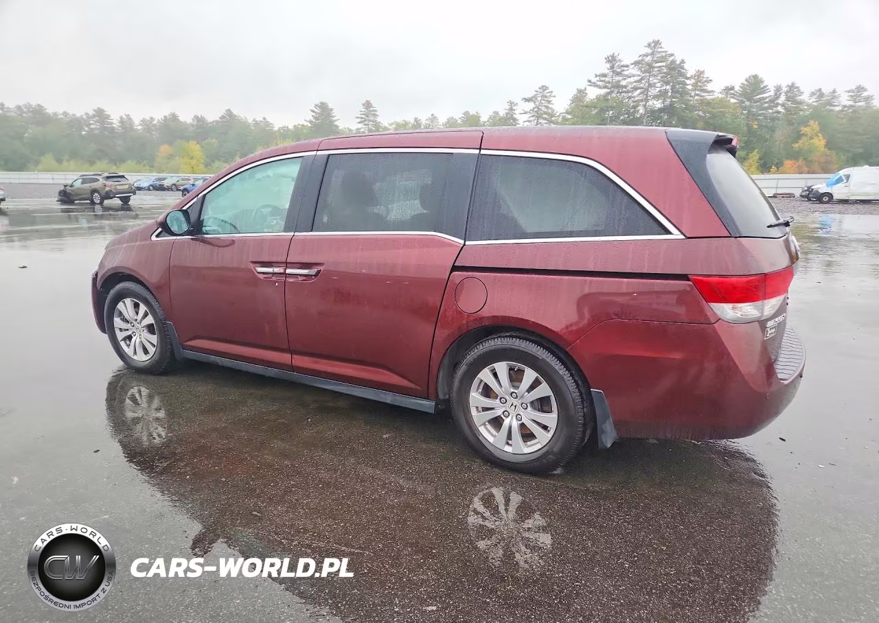 2016 Honda Odyssey Exl VIN:5FNRL5H61GB052737 - 2