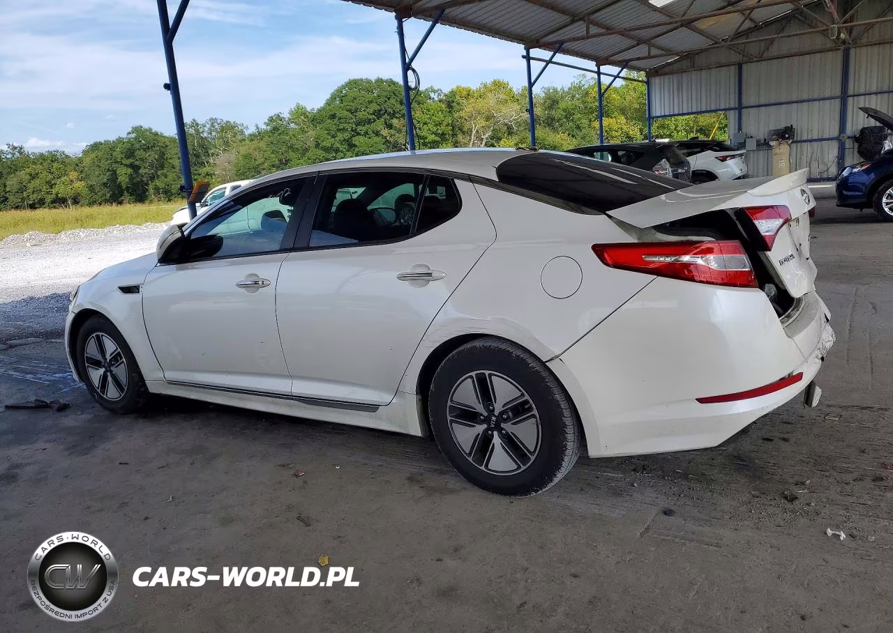 2012 Kia Optima Hybrid VIN:KNAGM4AD3C5034515 - 2