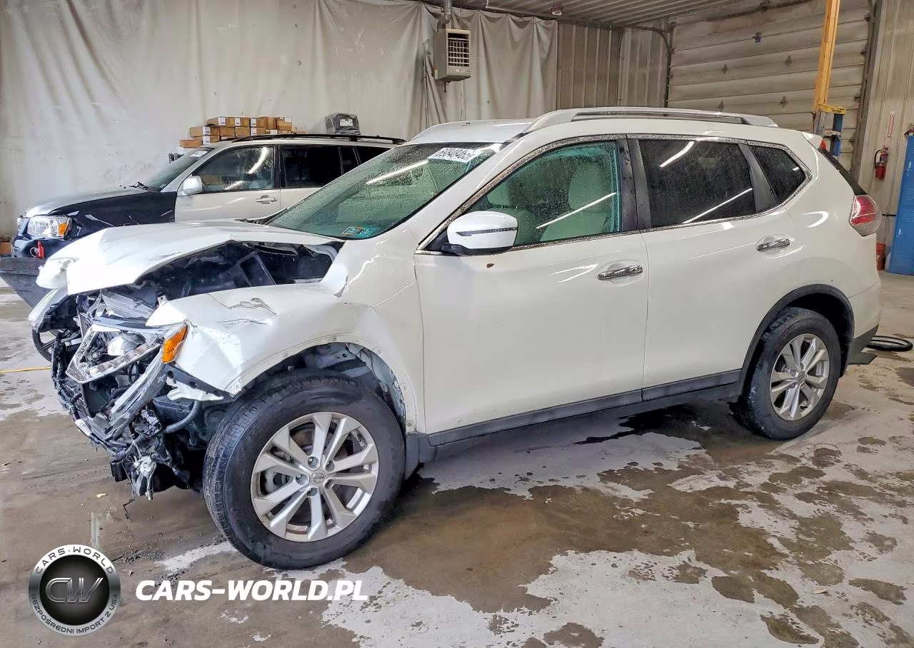 2016 Nissan Rogue Sv VIN:5N1AT2MT5GC919234 - 1