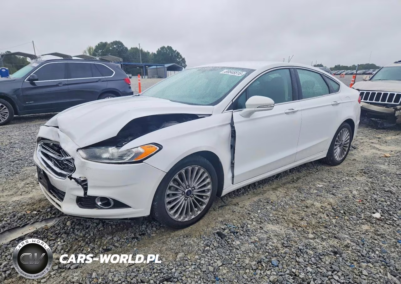 2015 Ford Fusion Titanium VIN:3FA6P0K97FR152924 - 1