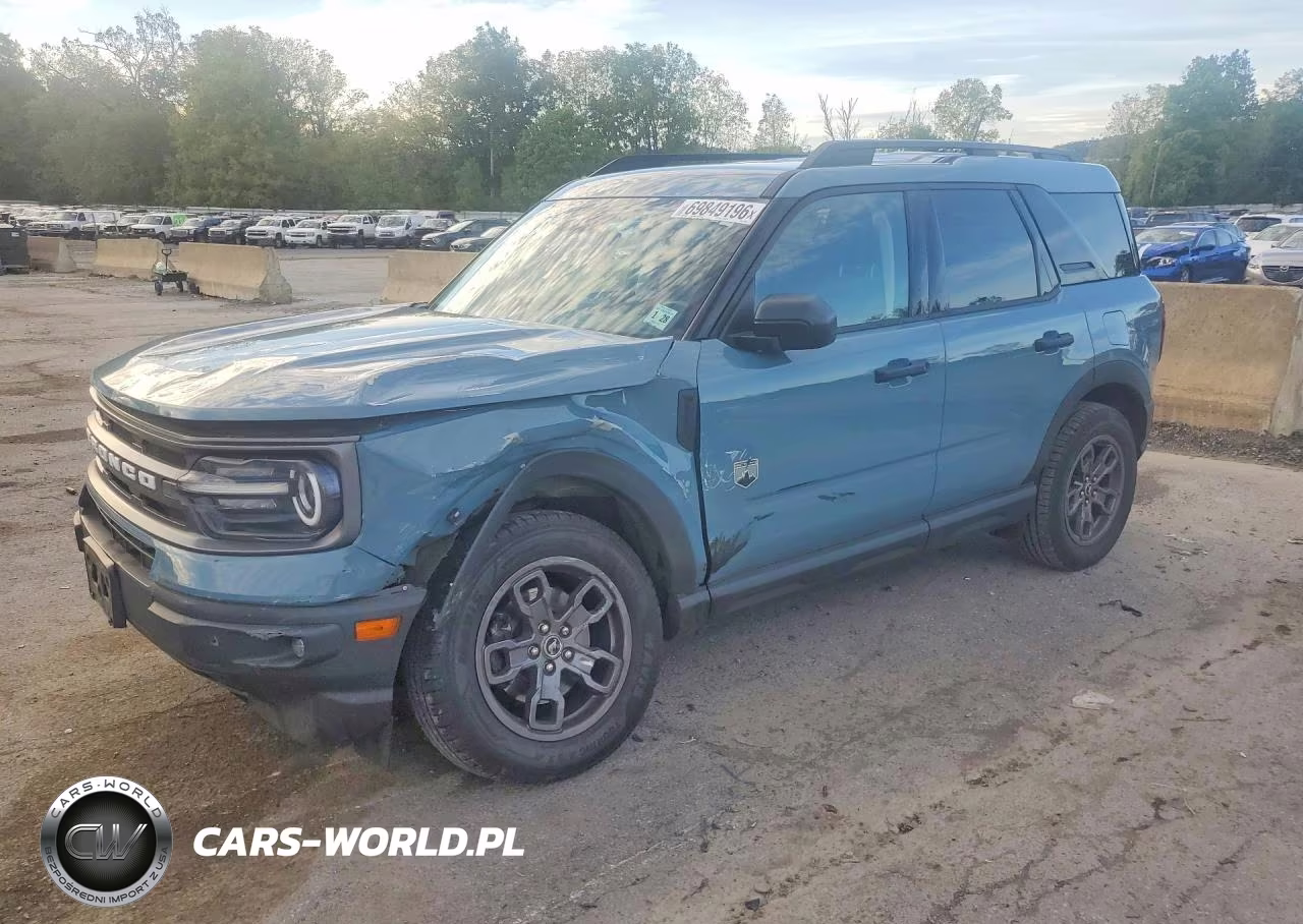 2022 Ford Bronco Sport Big Bend VIN:3FMCR9B6XNRE31666 - 1