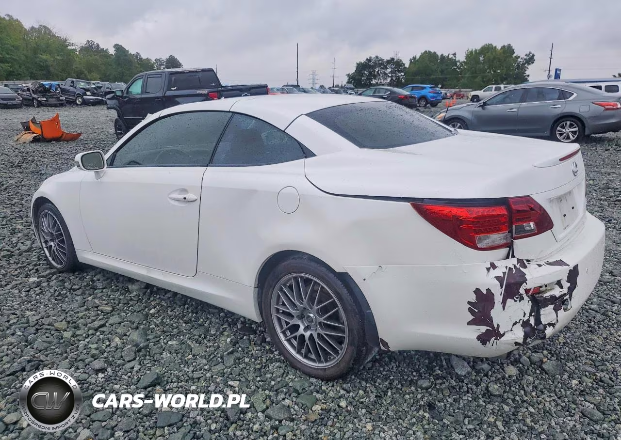 2012 Lexus Is 250C Base VIN:JTHFF2C26C2522754 - 2