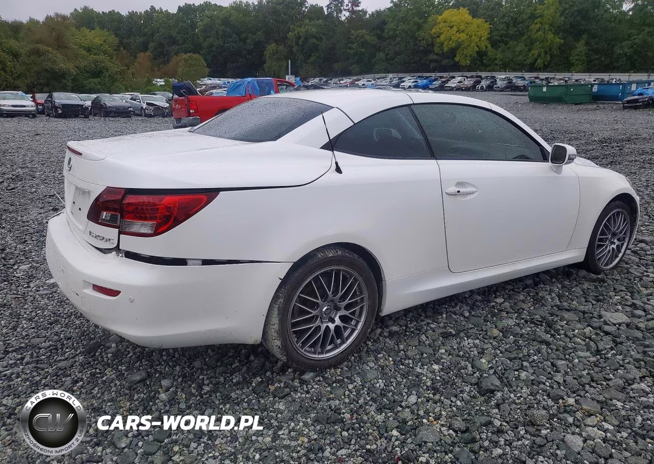 2012 Lexus Is 250C Base VIN:JTHFF2C26C2522754 - 3
