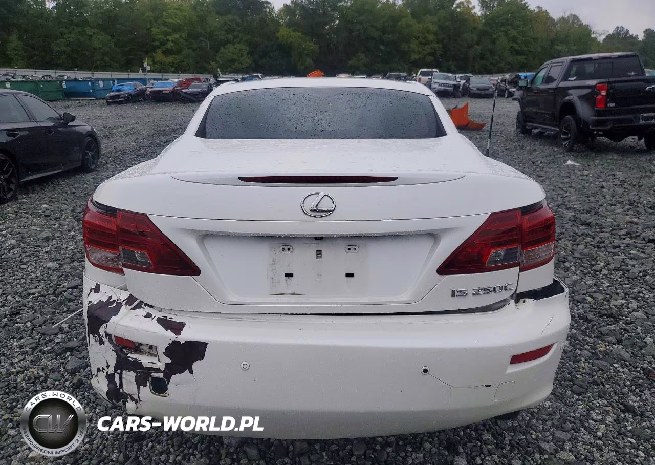 2012 Lexus Is 250C Base VIN:JTHFF2C26C2522754 - 6