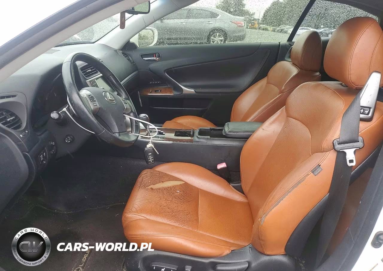2012 Lexus Is 250C Base VIN:JTHFF2C26C2522754 - 7