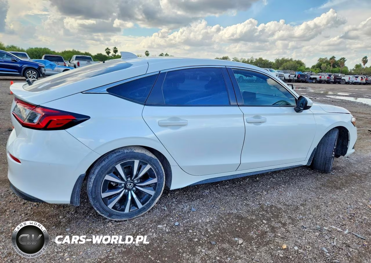 2022 Honda Civic Exl VIN:19XFL1H73NE022680 - 3