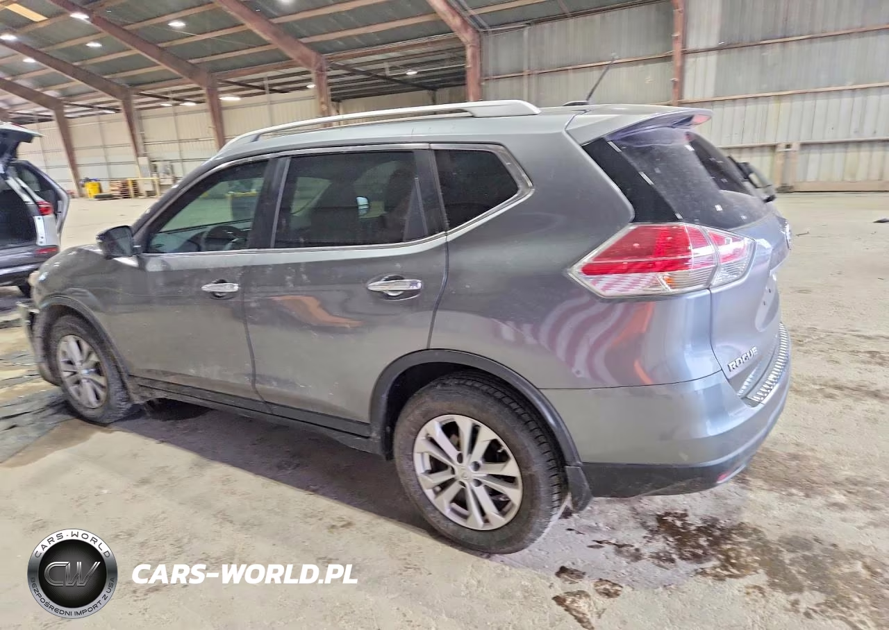 2015 Nissan Rogue Sv VIN:KNMAT2MTXFP577310 - 2