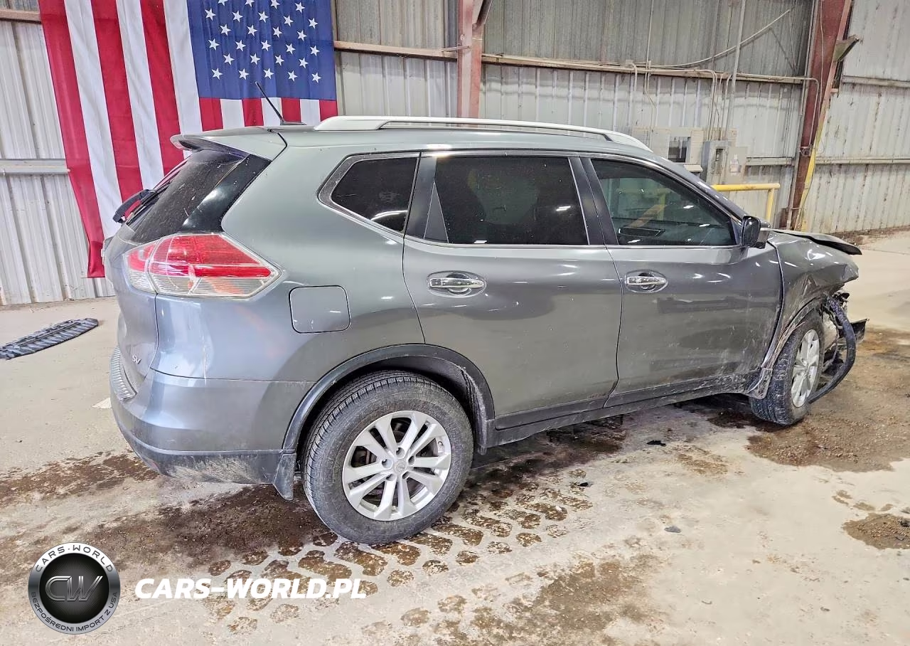 2015 Nissan Rogue Sv VIN:KNMAT2MTXFP577310 - 3