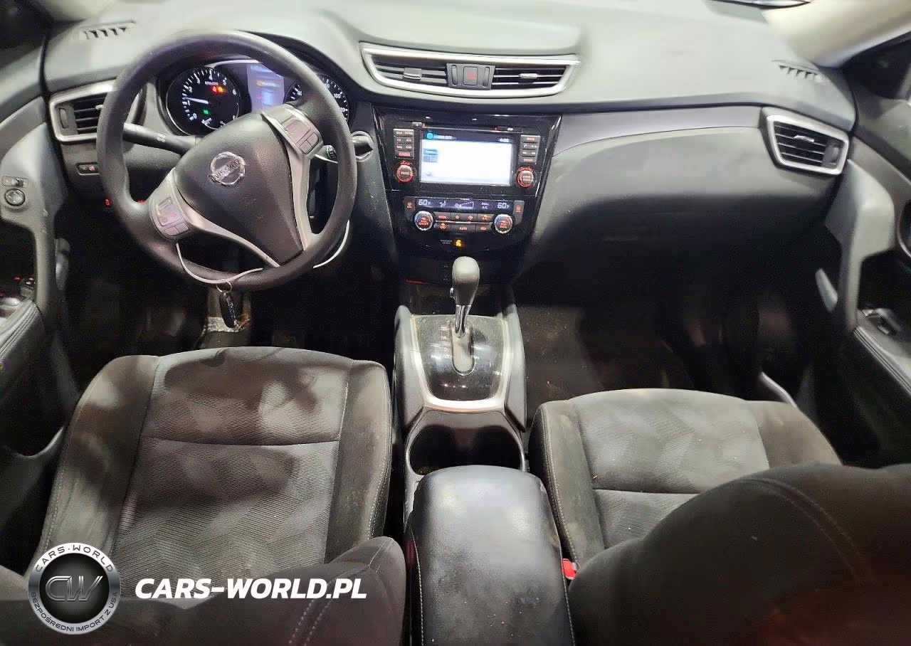 2015 Nissan Rogue Sv VIN:KNMAT2MTXFP577310 - 8