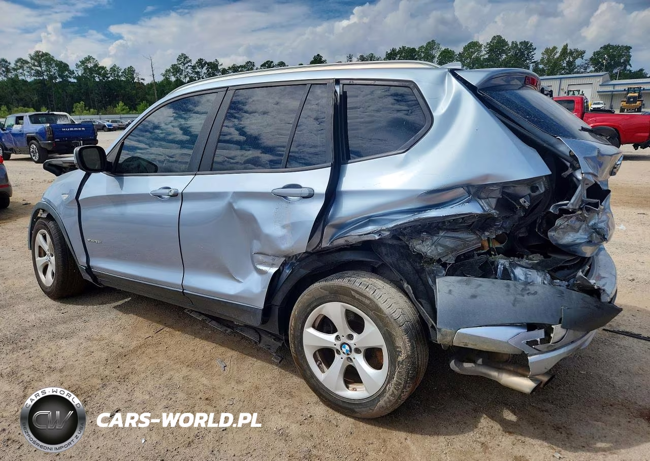 2012 BMW X3 xDrive28I VIN:5UXWX5C52CL717933 - 2