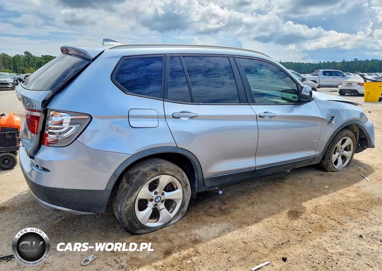 2012 BMW X3 xDrive28I VIN:5UXWX5C52CL717933 - 3