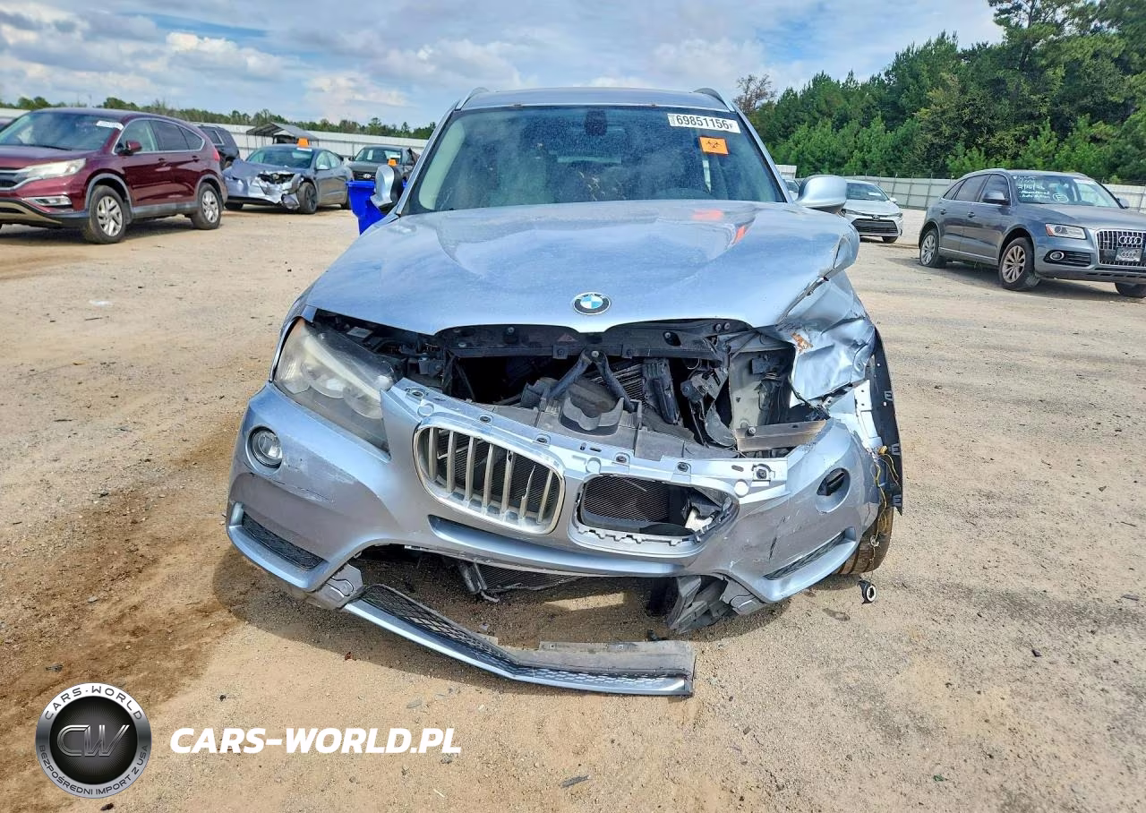 2012 BMW X3 xDrive28I VIN:5UXWX5C52CL717933 - 5