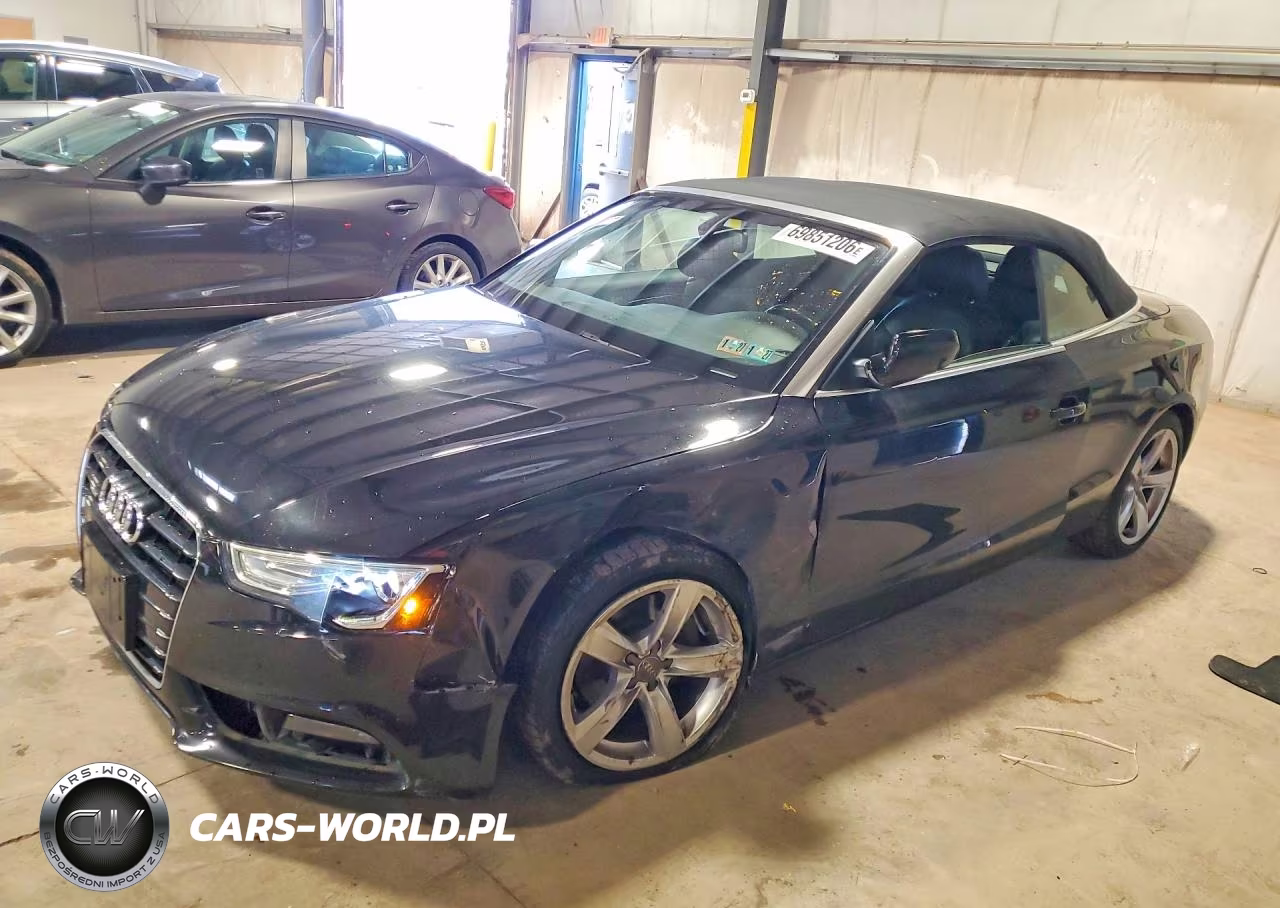 2014 Audi A5 Premium VIN:WAUCFAFH8EN001077 - 1